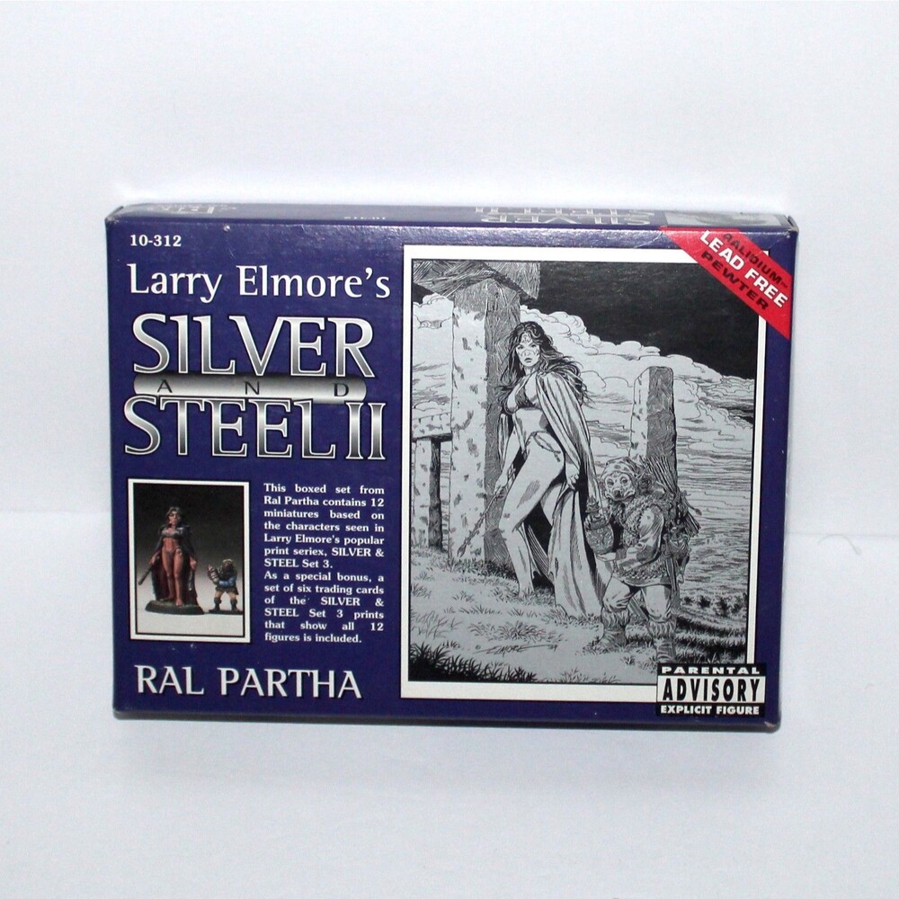 Ral Partha Larry Elmore & Steel 2 box set 1995 12 pewter miniature 6 cards